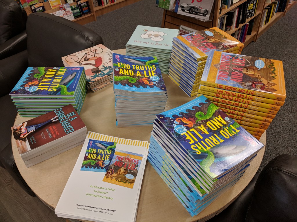 Bookstore table display