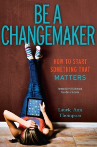 #ChangemakerEd book "Be a Changemaker" cover