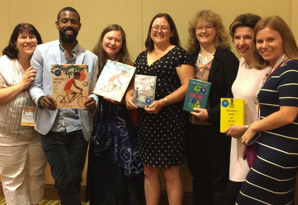 ALA Schneider Family Book Award... and photos! Laurie Ann Thompson