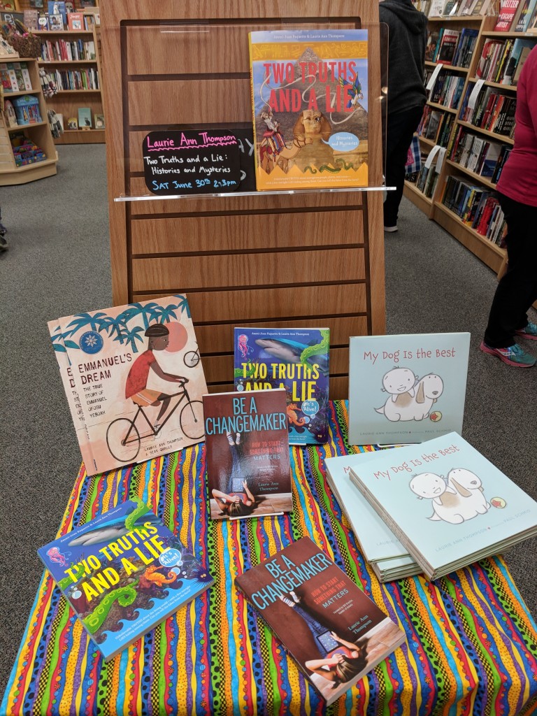 Bookstore endcap display