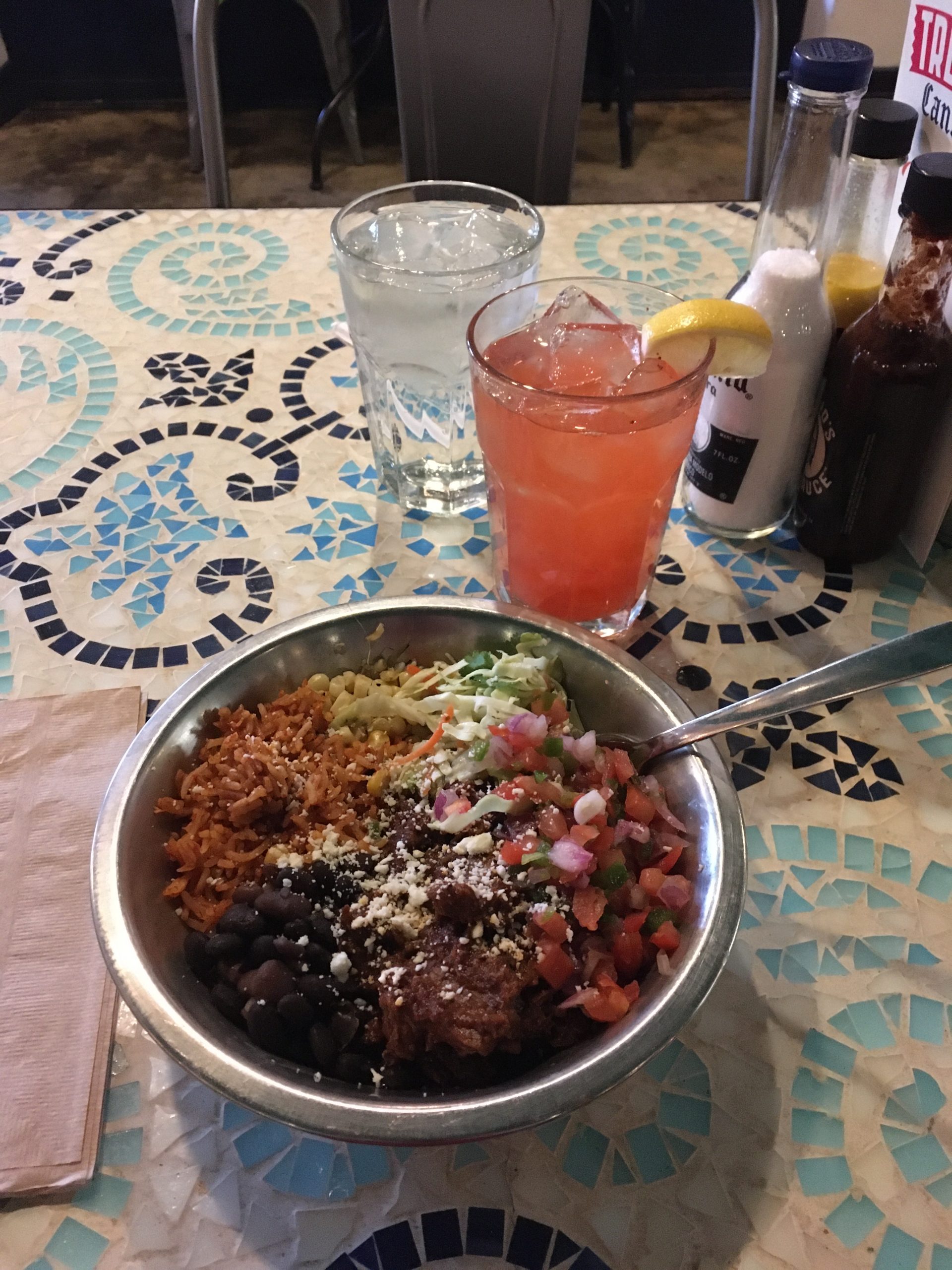 Mexican rice bowl